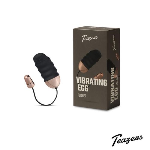 Teazers Geripptes Vibro-Ei mit Fernbedienung