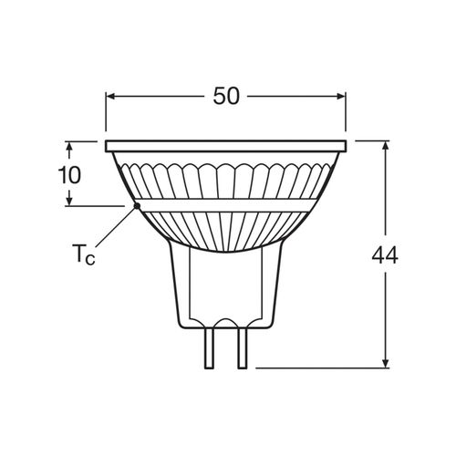 OSRAM LED-Reflektor GU5,3 3er-Set, 6,5 W, 12 V, 2.700 K, 36°