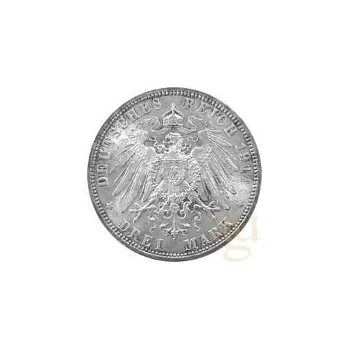 3 Mark Silbermünze Kaiserreich verschiedene