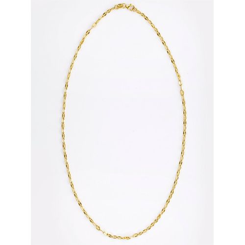 Collier LADY, gold (gelbgold 375), Halsketten, Damen, N-Größe, Metall-Metall, L: 45cm, Metall, Metall, Halskette Goldkette