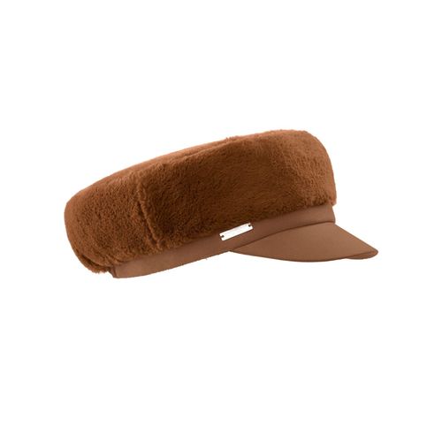 Schirmmütze CASUAL LOOKS, Damen, braun, Kunstfaser, Mützen
