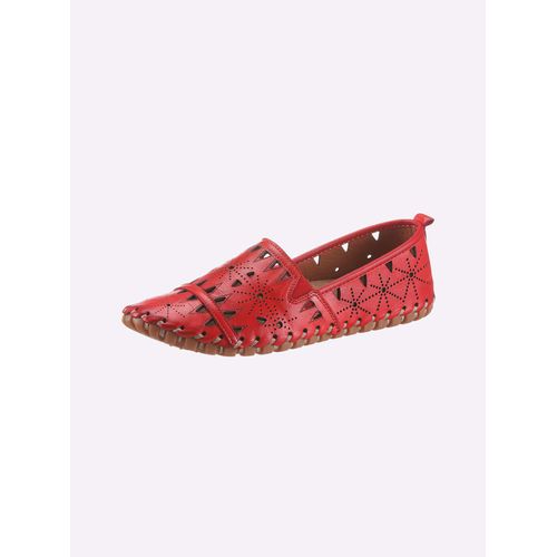 Slipper GEMINI Gr. 40, rot Damen Schuhe