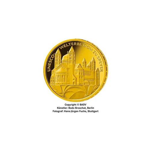 1/2 Unze Gold 100 Euro Deutschland 2019 UNESCO Welterbe - Dom zu Speyer