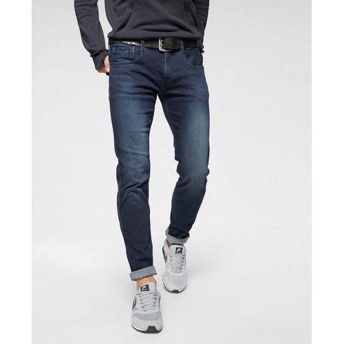 Replay Slim-fit-Jeans Anbass Superstretch, blau