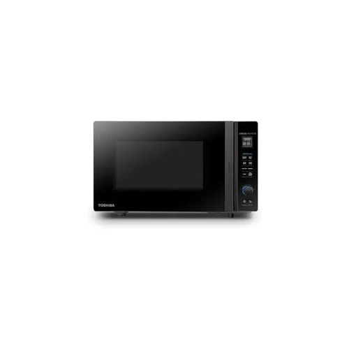 TOSHIBA Mikrowelle "MV-TC25T(BK)" Mikrowellen_Minibacköfen_Kleinküchen 4-in-1 schwarz