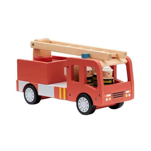 Holz-Feuerwehrauto AIDEN in rot