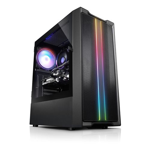 Gaming PC Speed V AMD Ryzen 5 5500, 32GB DDR4, NVIDIA RTX 4060 8 GB, 2TB SSD, Windows 11