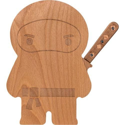 OTOTO Ninja Board Schneidbrett mit Messer