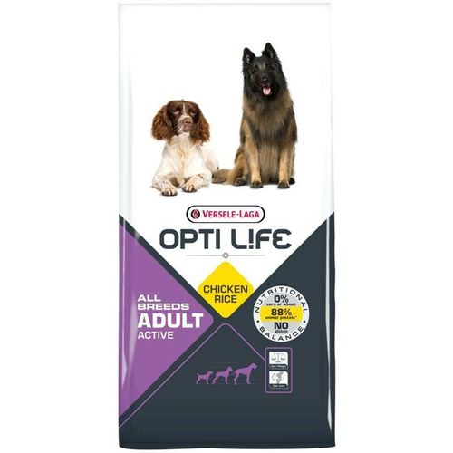 Opti Life Adult Active Hundefutter mit Huhn und Reis 12,5 kg Exclusives Angebot