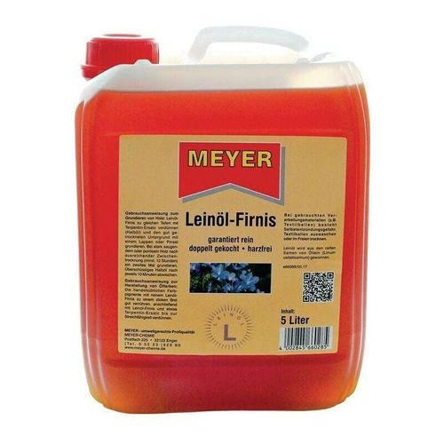 Meyer - Leinöl-Firnis honigfarben 5 l