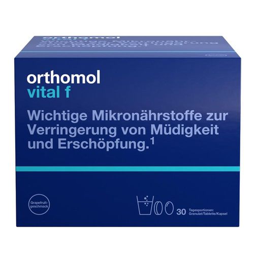 Orthomol Vital f Granulat/Tablette/Kapsel Grapefruit 30er-Packung 30 St