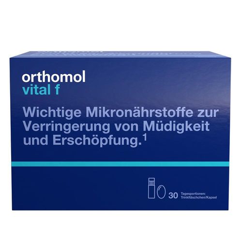 Orthomol Vital f Trinkfläschchen/Kapsel 30er-Packung 30 St