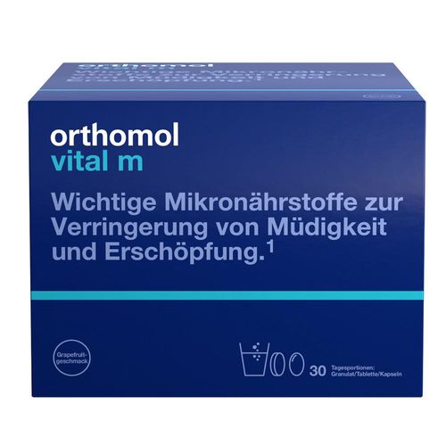 Orthomol Vital m Granulat/Tablette/Kapsel Grapefruit 30er-Packung 30 St
