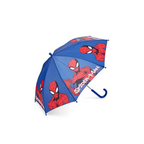 C&A Spider-Man-paraplu, Blauw, Maat: 1 maat