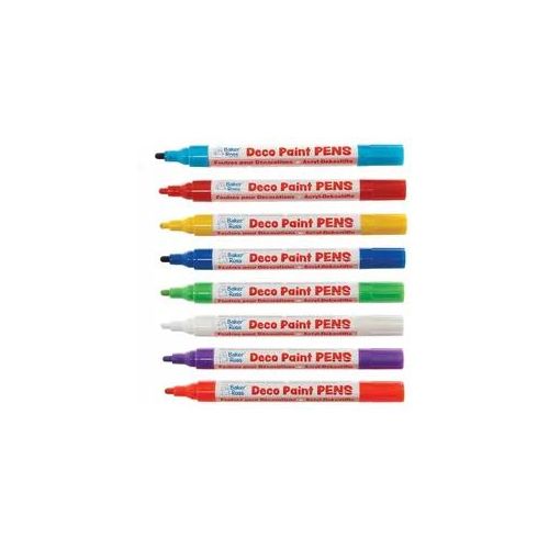 Dekostifte in Regenbogenfarben (8 Stück) Farben
