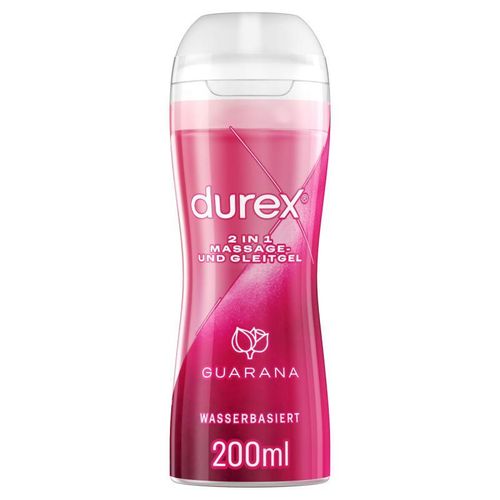 Durex 2in1 Massage- & Gleitgel Guarana - 200 ml