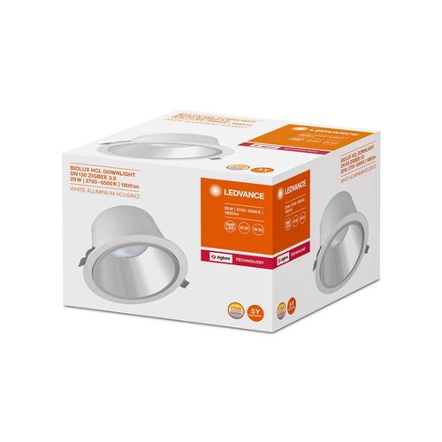 LEDVANCE SMART+ Biolux HCL Downlight CCT Ø 17,5 cm