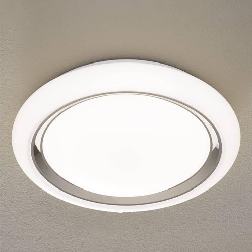 EGLO connect Capasso-C LED-Deckenlampe weiß-chrom