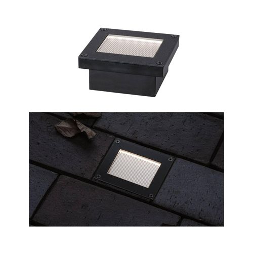 Paulmann Domenic LED-Solar-Bodeneinbaulampe 8x8cm