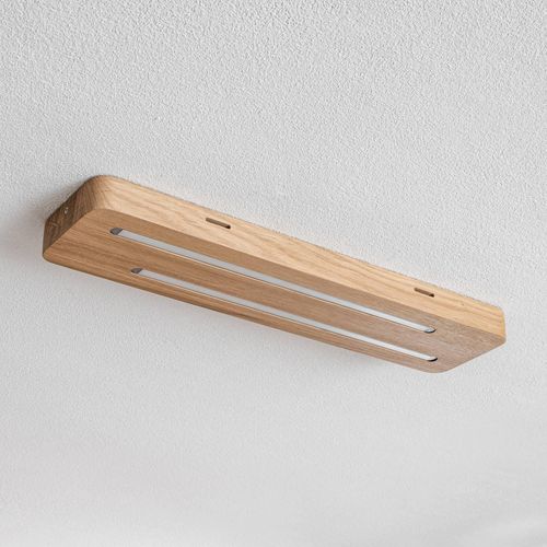 Neele - LED-Deckenlampe mit Eichenholz