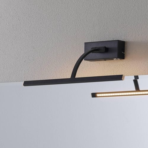 LED-Wandleuchte Matisse, Breite 34 cm, schwarz