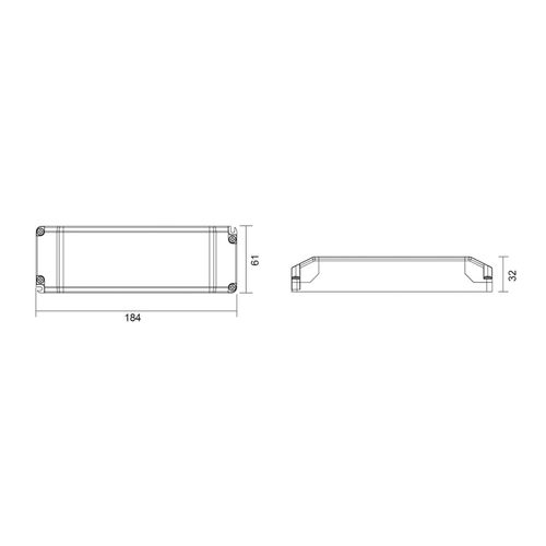 LED-Treiber Basic, CV, Q8H-12-75W