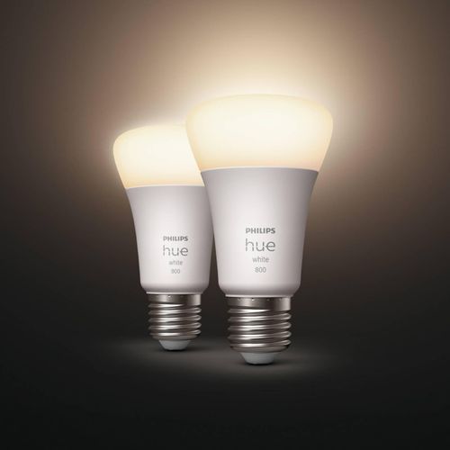 Philips Hue White 9W E27 LED-Lampe, 2er-Set