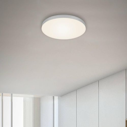 LED-Deckenleuchte Flame, Ø 28,7 cm, silber