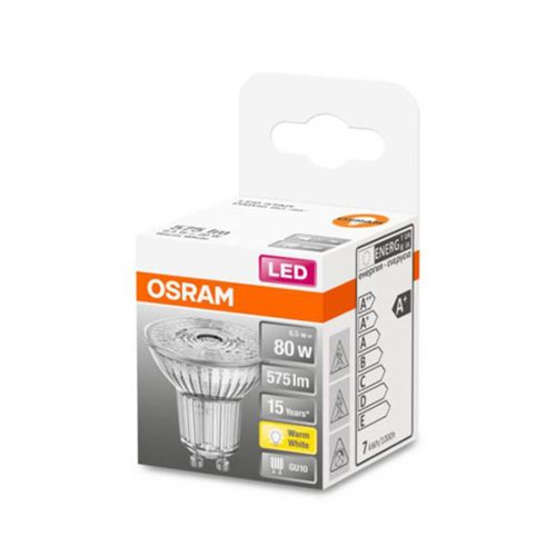 OSRAM LED-Reflektor Star GU10 6,9W warmweiß 36°