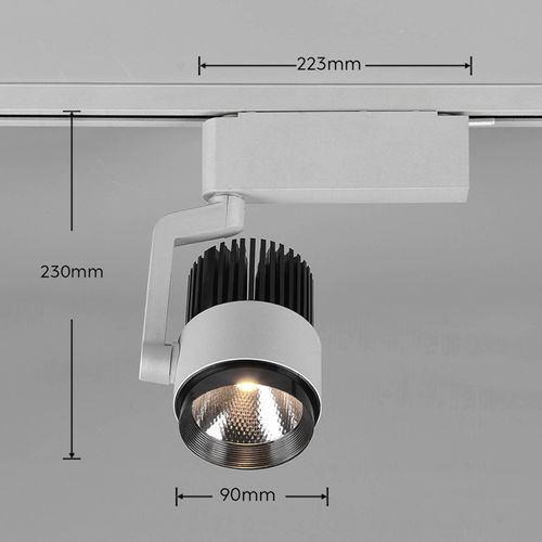 LED-Spot Radiator DUOline, CCT, titanfarbig