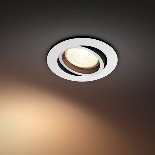 Philips Hue Centura LED-Einbauspot rund, weiß