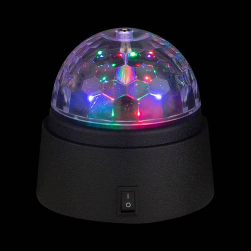 LED-Tischdekoleuchte Disco mit buntem Licht