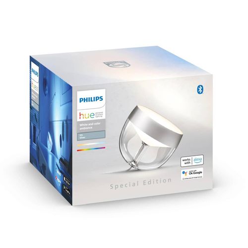 Philips Hue Iris WACA LED-Tischleuchte, silber