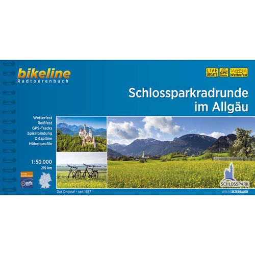 Bikeline Radtourenbuch Schlossparkradrunde im Allgäu, Kartoniert (TB)