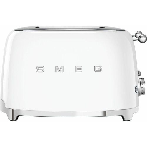 Toaster 4 Scheiben TSF03WHEU aus Edelstahl, weiß - Smeg