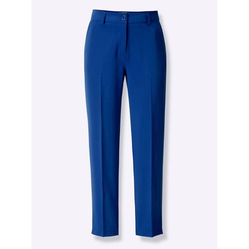 7/8-Hose HEINE Gr. 40, Normalgrößen, blau (royalblau) Damen Hosen