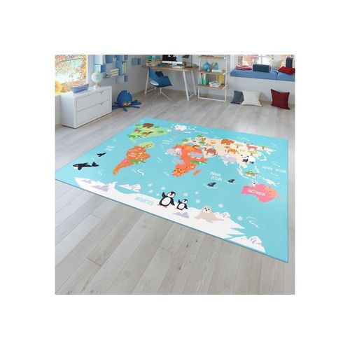 Kinderteppich Kinderteppich Spielteppich Für Kinderzimmer Weltkarte