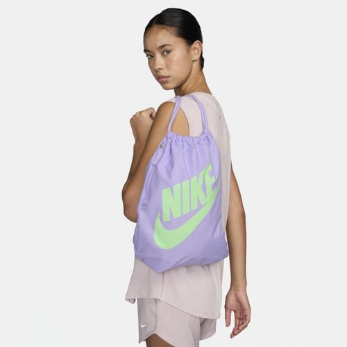 Nike Heritage Tas met trekkoord (13 liter) - Paars