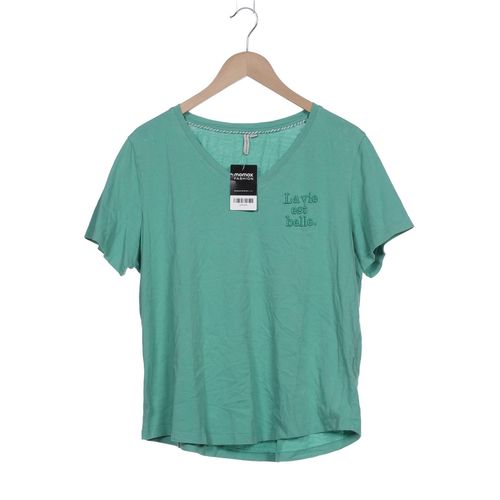 Only Carmakoma Damen T-Shirt, türkis, Gr. 38