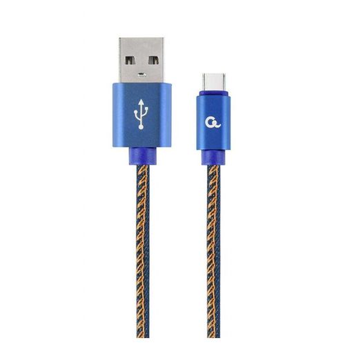 Gembird - Cableexpert CC-USB2J-AMCM-2M-BL USB-Kabel usb 2.0 usb a usb c Blau