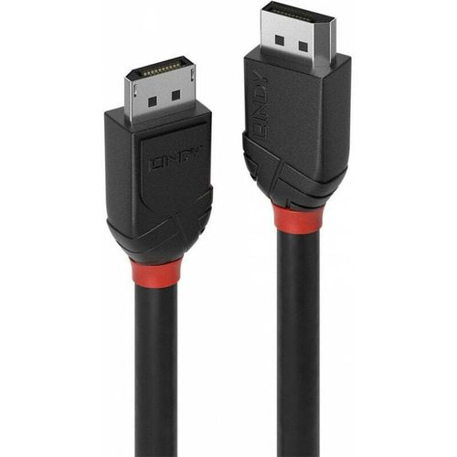 Black Line - DisplayPort-Kabel - DisplayPort (m) bis DisplayPort (m) - DisplayPort 1.2 - 1 m - Schwarz (36491) (36491) - Lindy