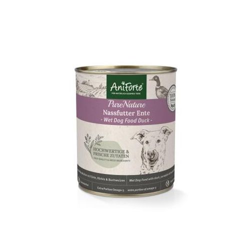 AniForte Nassfutter Ente 4,8 kg