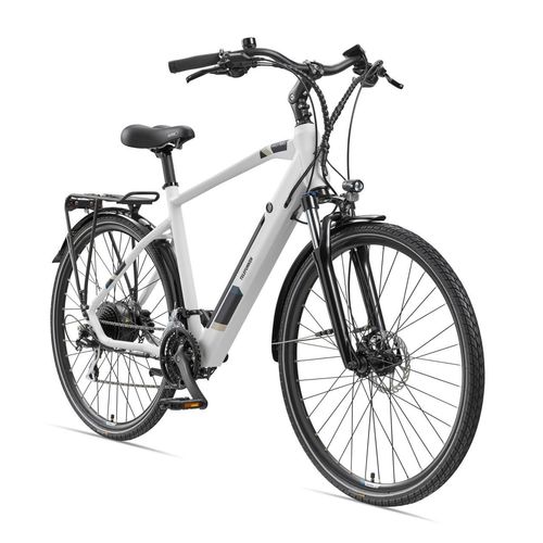 E-Bike Herren 28 Zoll Trekking Pedelec 24 Gang Expedition XC941, kreide