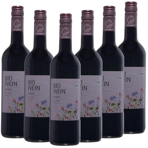 BIO SONNE Merlot IGP Rotwein 0,75l