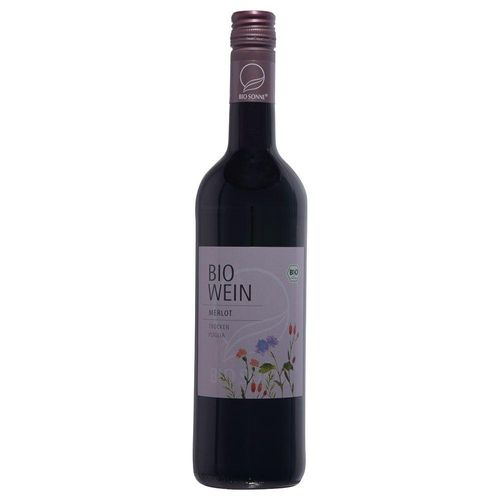 BIO SONNE Merlot IGP Rotwein 0,75l