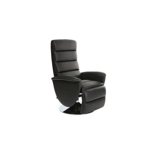 Relax-Sessel manuell verstellbar Schwarz NELSON