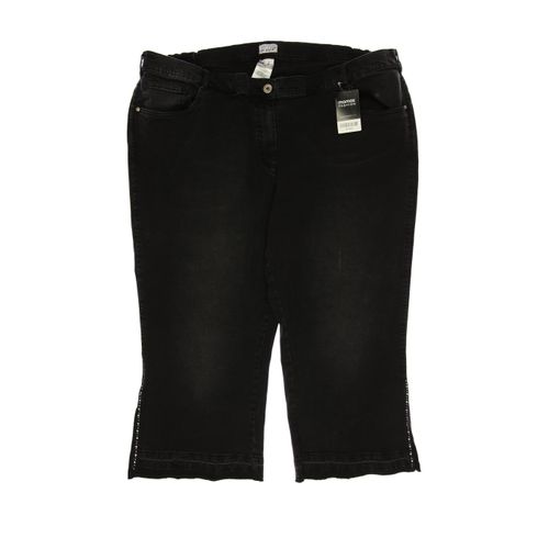 Angel of Style Damen Jeans, schwarz, Gr. 56