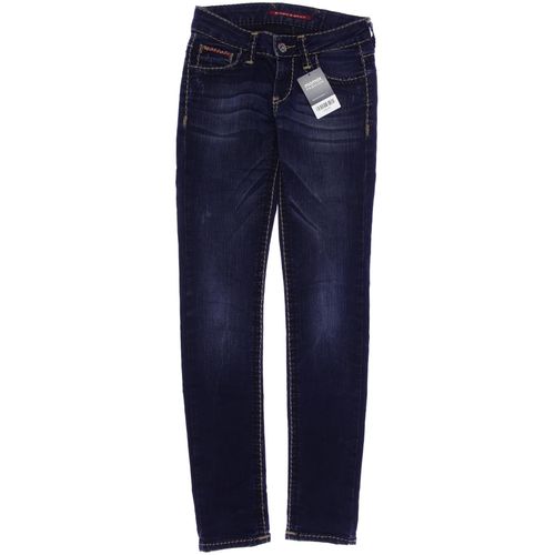 Cipo & Baxx Damen Jeans, marineblau, Gr. 25