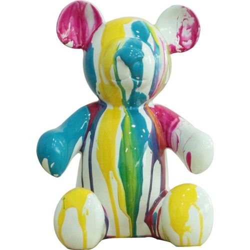 Kuateh - Teddybär-Figur Kuatéh Teddy 20x16x29 cm Mehrfarbig