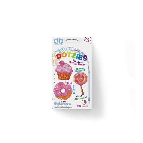 Dotzies by Diamond Dotz Sticker Süßigkeiten